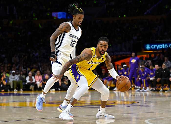 ja morant d'angelo russell grizzlies